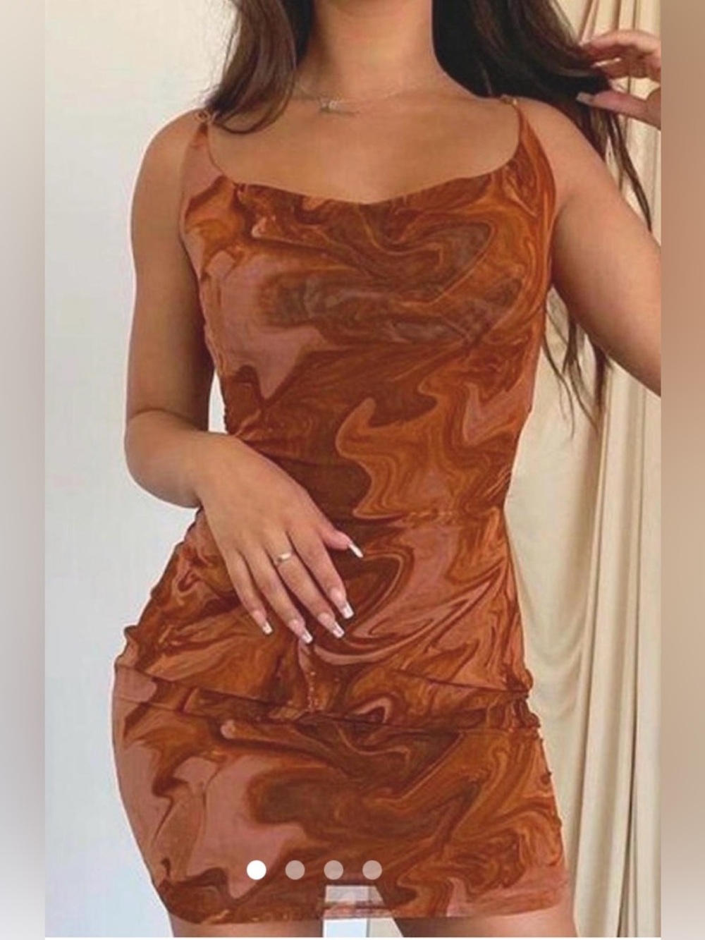 Urban Outfitters Gaia Strappy Mini Dress